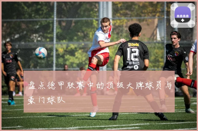 盘点德甲联赛中的顶级大牌球员与豪门球队