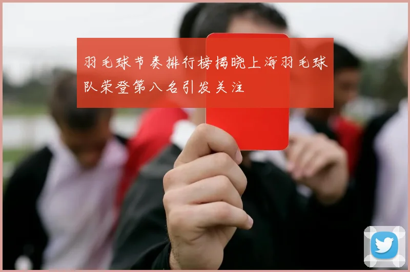 羽毛球节奏排行榜揭晓上海羽毛球队荣登第八名引发关注